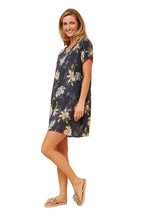 CHARLIE SHIFT DRESS IN INDIGO