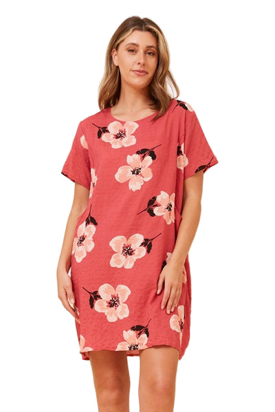 CHARLIE FLORAL SHIFT DRESS