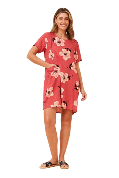CHARLIE FLORAL SHIFT DRESS