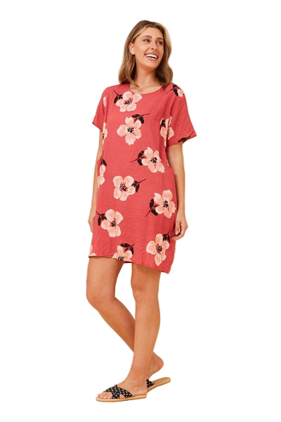 CHARLIE FLORAL SHIFT DRESS