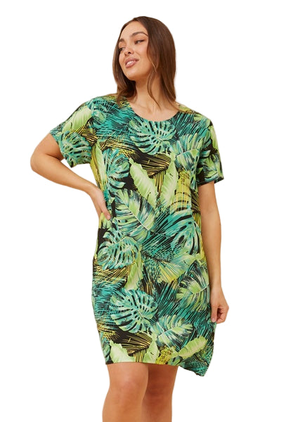 CHARLIE TROPICAL SHIFT DRESS