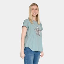 Load image into Gallery viewer, LEOPARD STAR TEE
